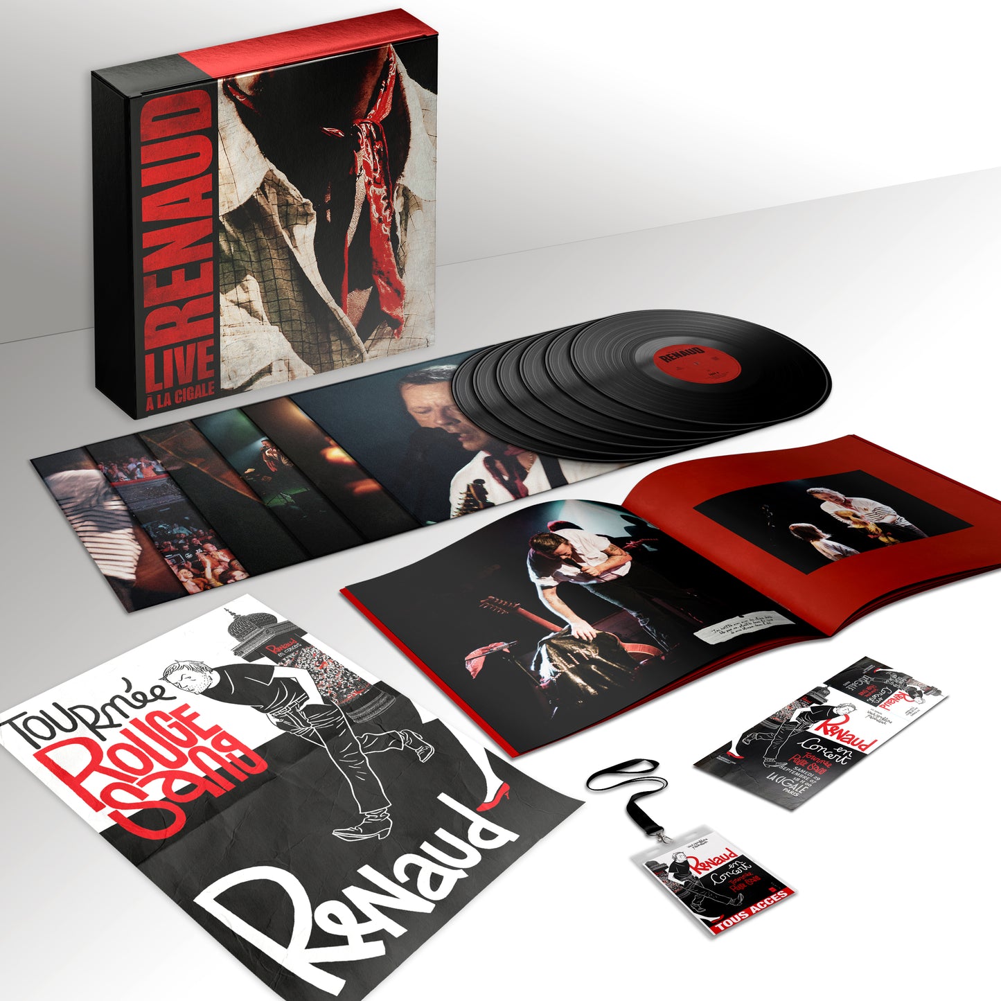 Live à la Cigale (box collector vinyles)