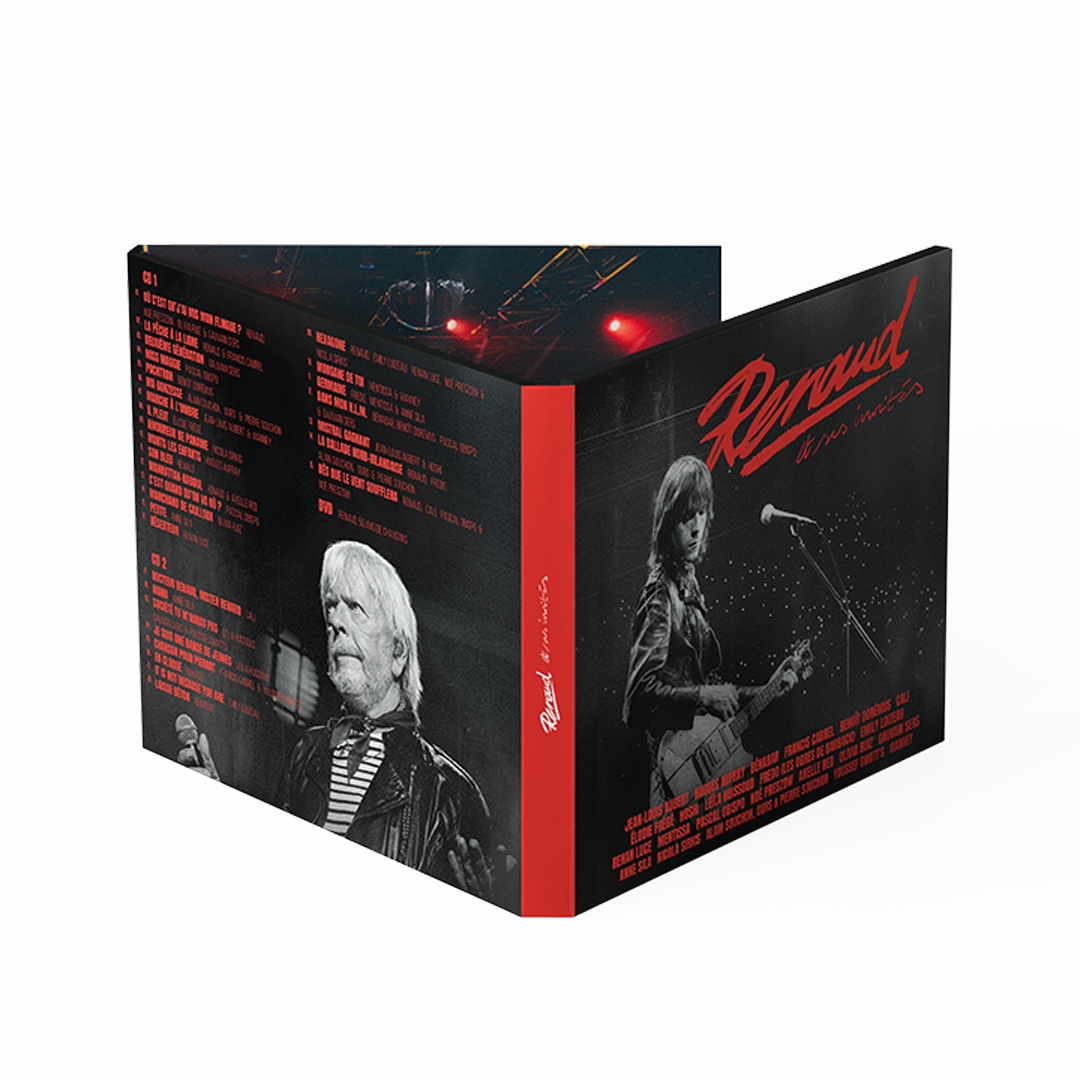 Renaud et ses invités - 2CD+DVD (inclus making-of 15/20min)