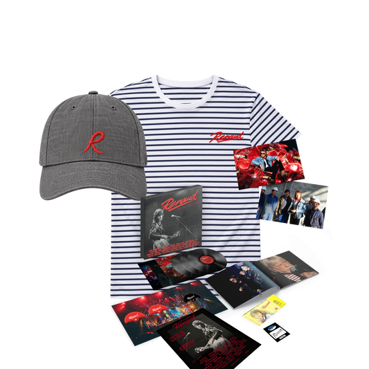 Pack Album au choix "Renaud et ses invités" + Marinière + Casquette + Cartes Postales