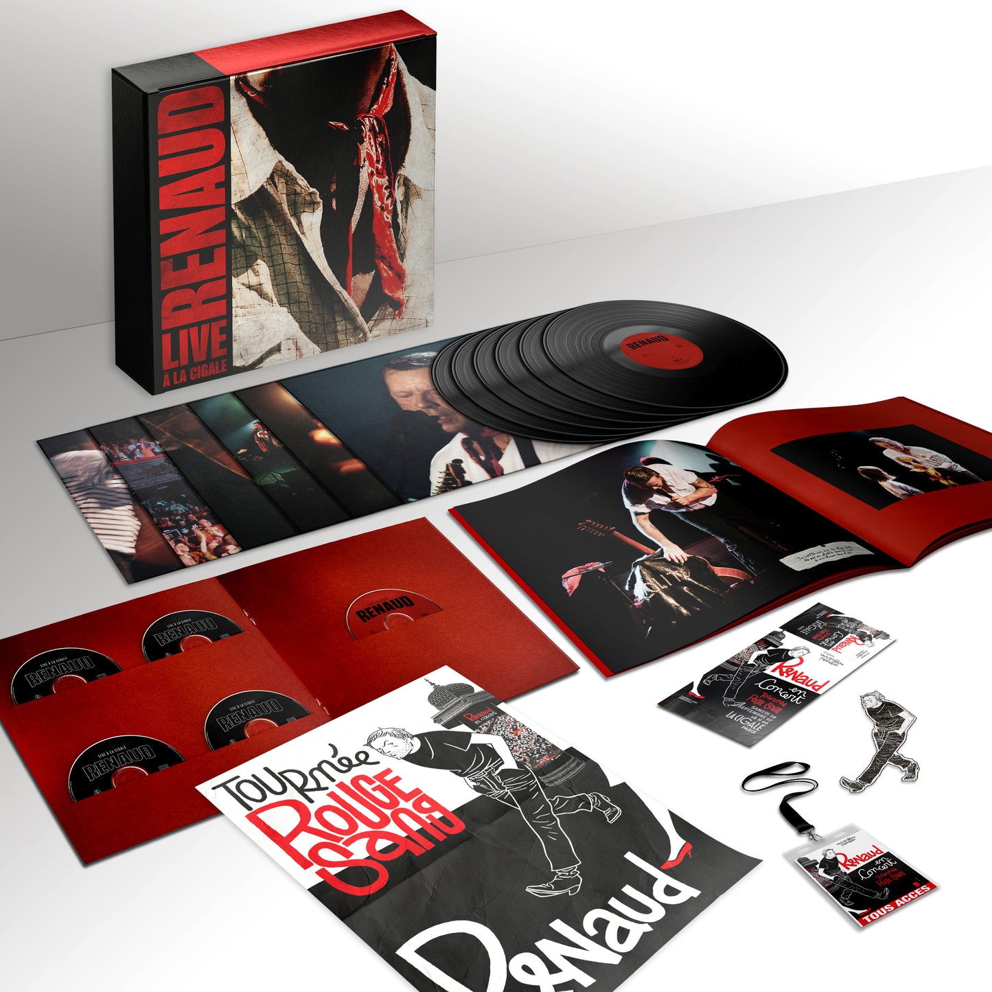 Live à la Cigale (box ultimate vinyles, CDs et DVD)
